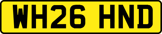 WH26HND