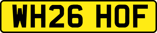 WH26HOF