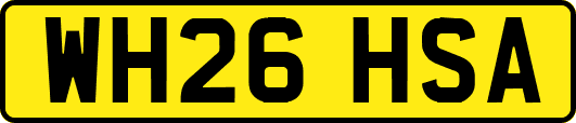 WH26HSA