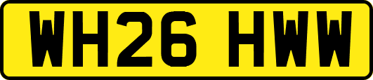 WH26HWW