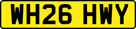 WH26HWY