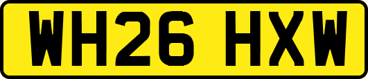 WH26HXW