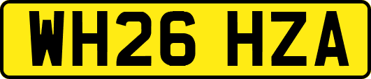 WH26HZA