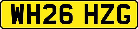 WH26HZG