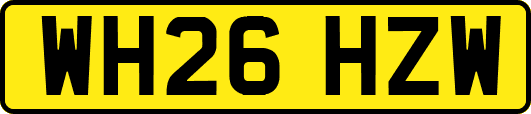 WH26HZW