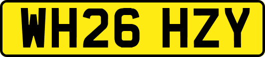 WH26HZY
