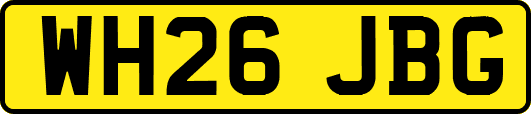 WH26JBG