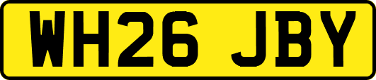 WH26JBY