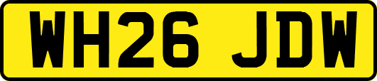 WH26JDW