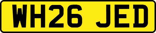WH26JED