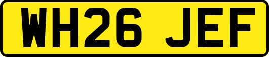 WH26JEF