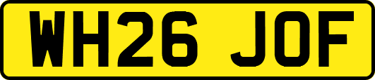 WH26JOF
