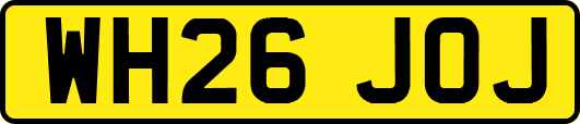 WH26JOJ