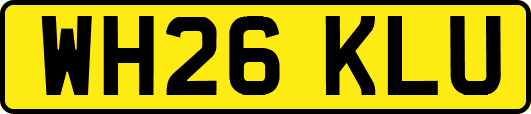 WH26KLU