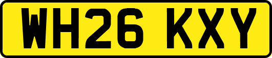 WH26KXY