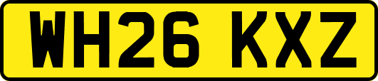 WH26KXZ
