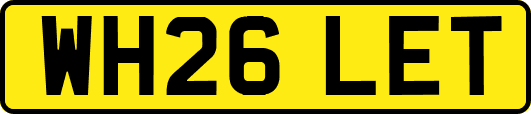 WH26LET