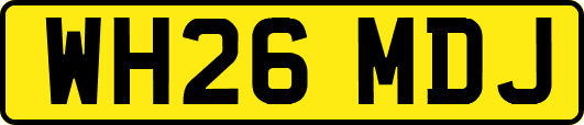 WH26MDJ