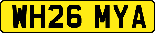 WH26MYA