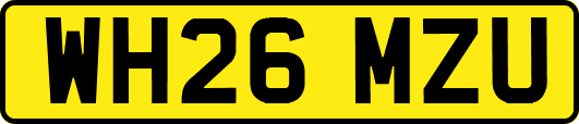WH26MZU