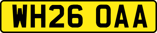 WH26OAA