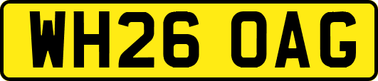 WH26OAG