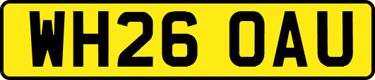 WH26OAU