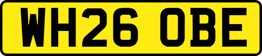 WH26OBE