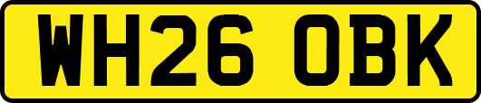 WH26OBK