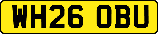 WH26OBU
