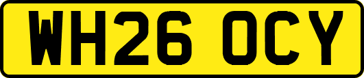 WH26OCY