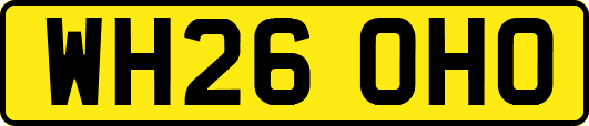WH26OHO