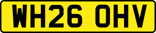 WH26OHV