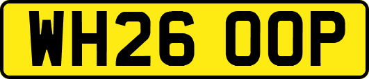 WH26OOP