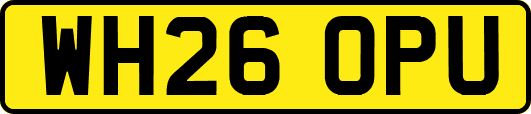 WH26OPU