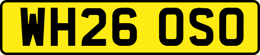 WH26OSO