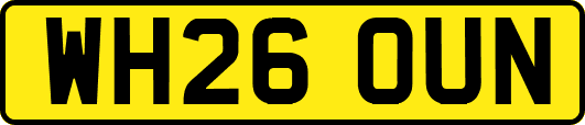 WH26OUN