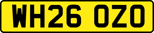WH26OZO