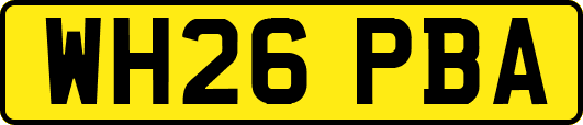 WH26PBA
