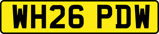 WH26PDW