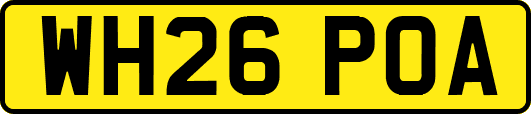WH26POA