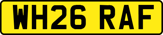 WH26RAF
