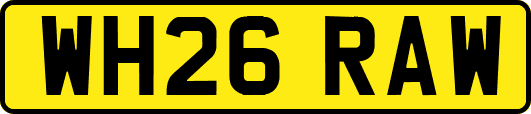 WH26RAW