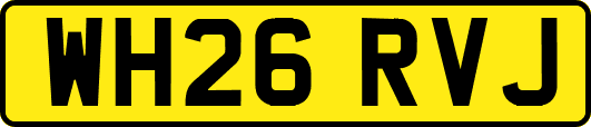 WH26RVJ