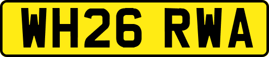 WH26RWA