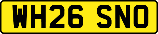 WH26SNO