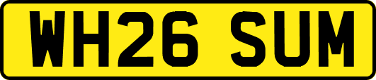 WH26SUM