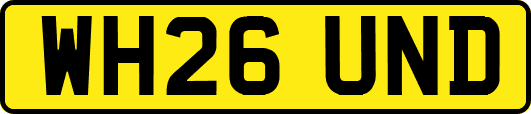 WH26UND