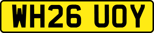 WH26UOY