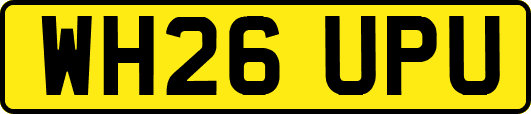 WH26UPU